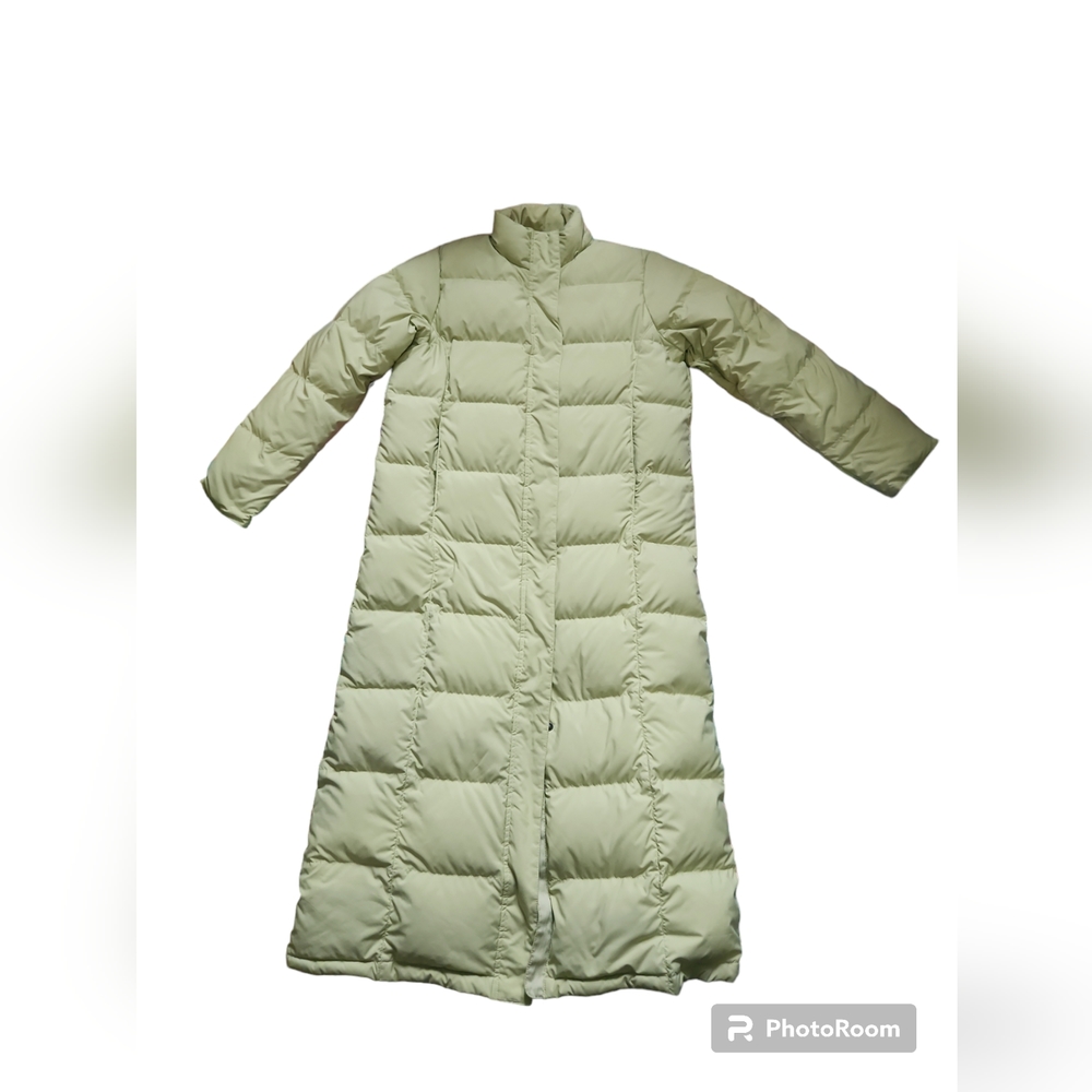 L.L.BEAN LONG JACKET size M mint green